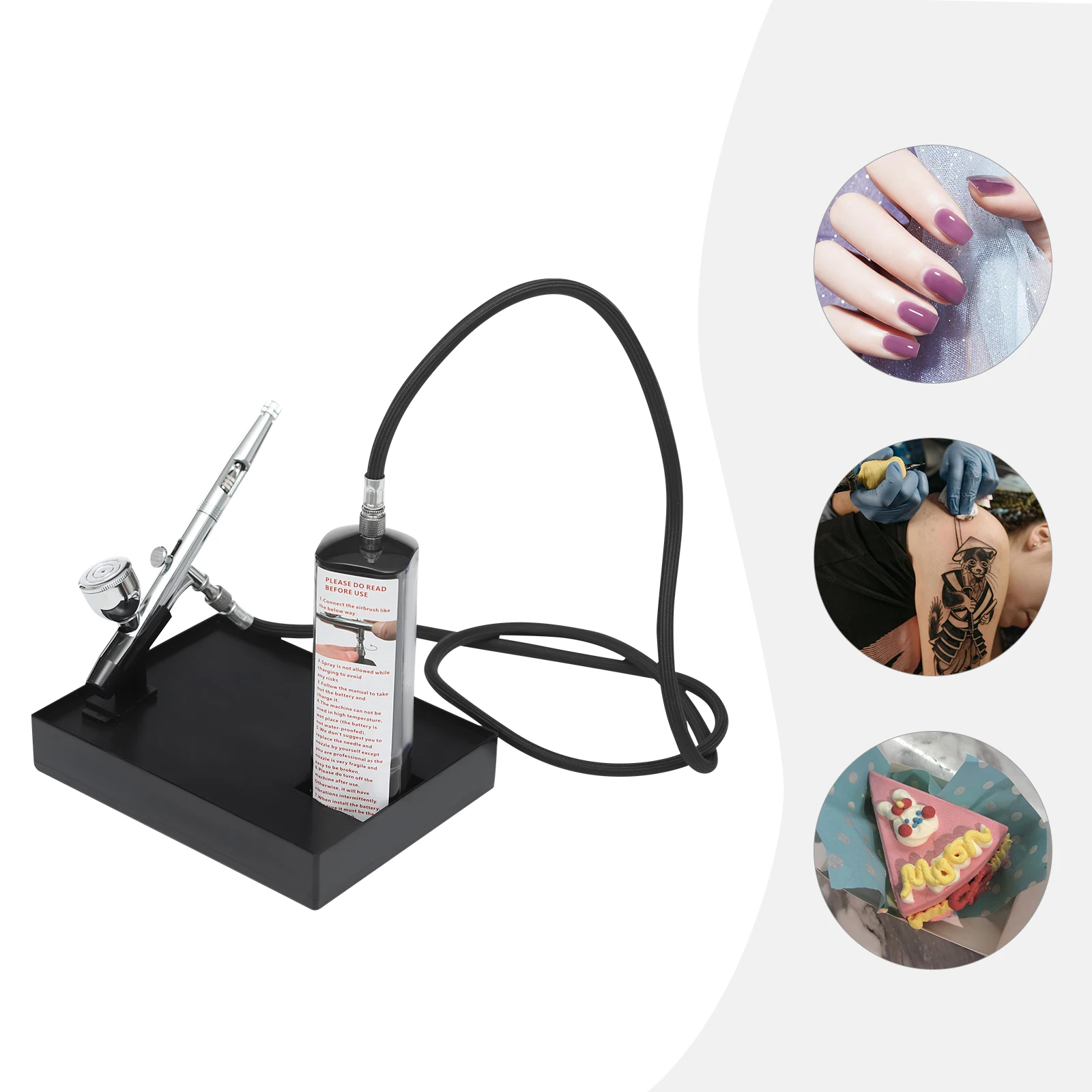 príklady aplikácie airbrush