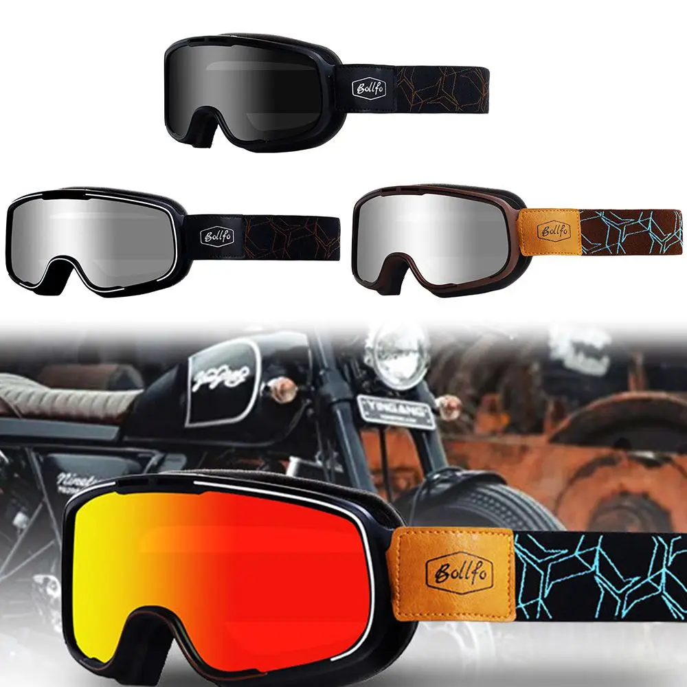 

Sandproof Motocross Vintage Eyewear Sunglasses Ski Goggle Helmet Glasses Motorcycle Goggles Scooter Sunglasses Windproof Lenses