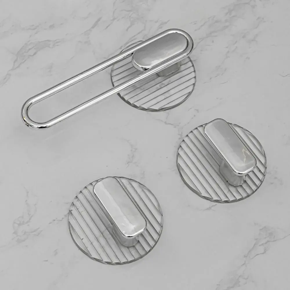 3Pcs Storage Holder Hook Modern Stylish Hair Accessories Punchfree Non-hole Headband Stand for Hair Band Home Bathroom