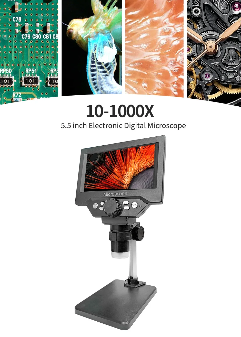 5.5 Inch LCD Digital Microscope