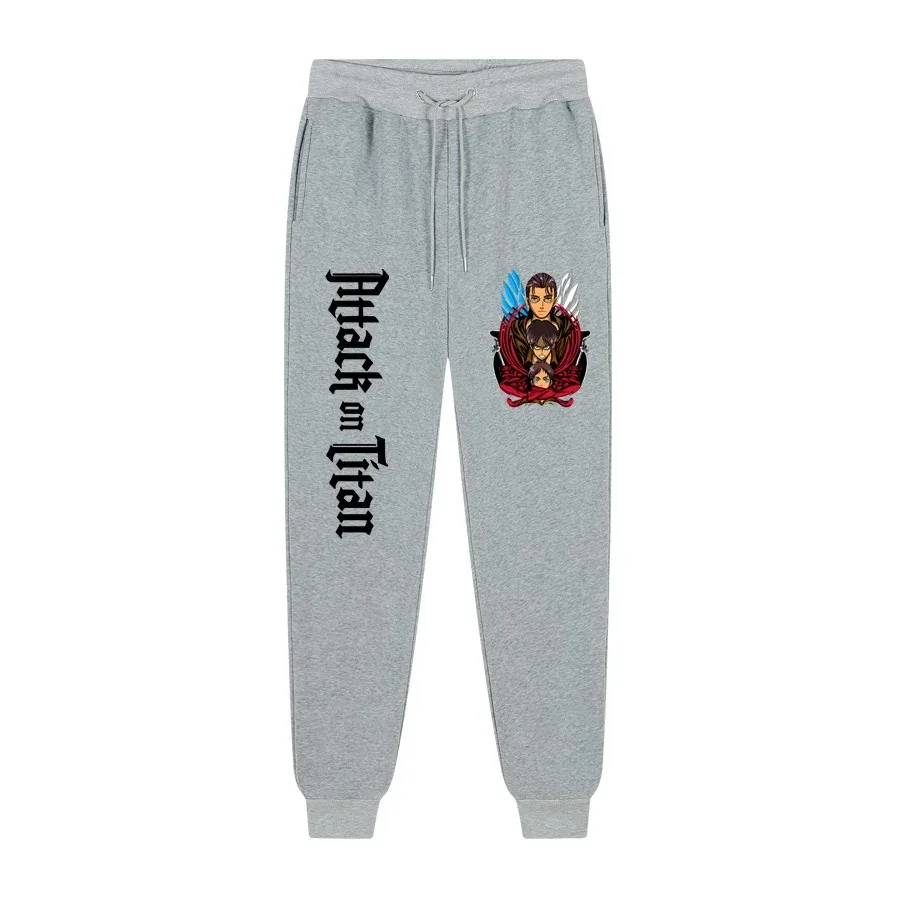 Hot Selling Japanese Anime Attack on Titan Print Men's Women's Men's Jogging Pants Hip Hop Streetwear Men's Sweatpants S-3XL 3