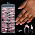 Pink 120pcs Almond