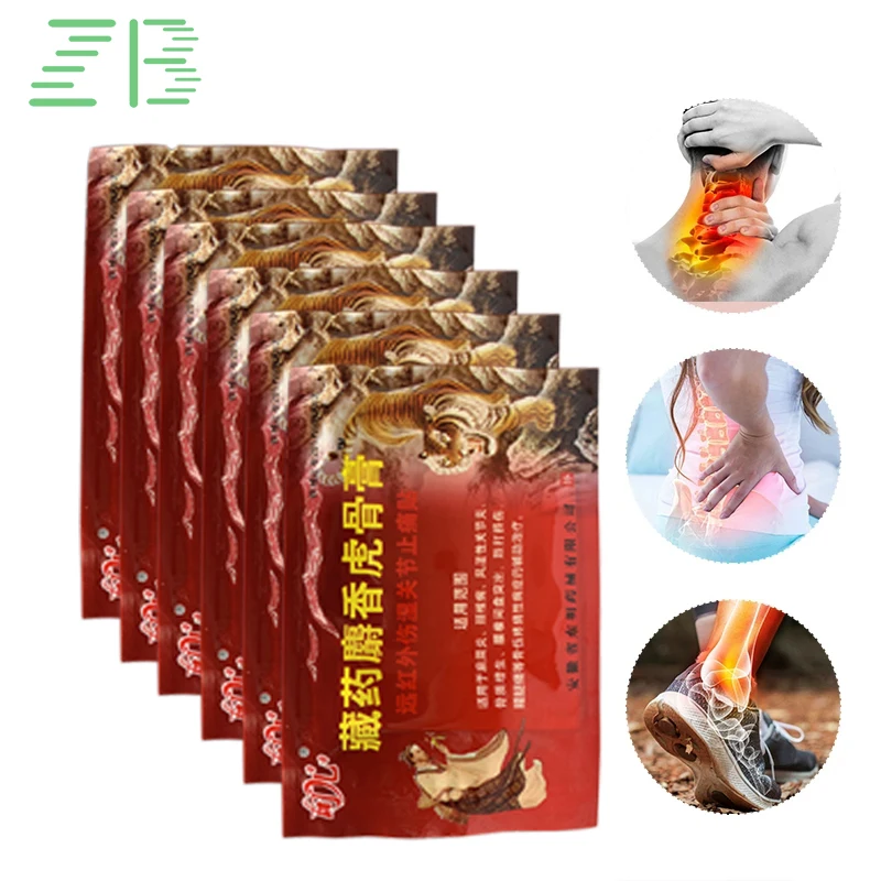 

24Pcs Tiger Balm Analgesic Sticker Arthritis Rheumatoid Joint Pain Relief Patch Muscle Back Neck Sprain Orthopedic Paste Plaster