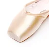 Adult Canvas Satin Ballet Pointe Dance Shoes Ladies Professional Ribbons Woman Ballerina Dancing Shoe with Silicone Toe Pad 4