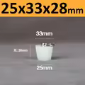 25x33x28mm