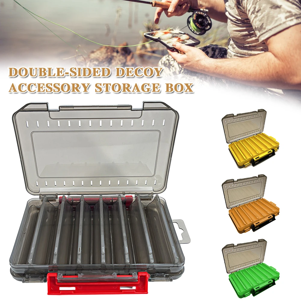 Large Capacity Double-Sided Lure Bait Box Wear Resistant Fishing Gear  Supplies Fishing Equipment - AliExpress