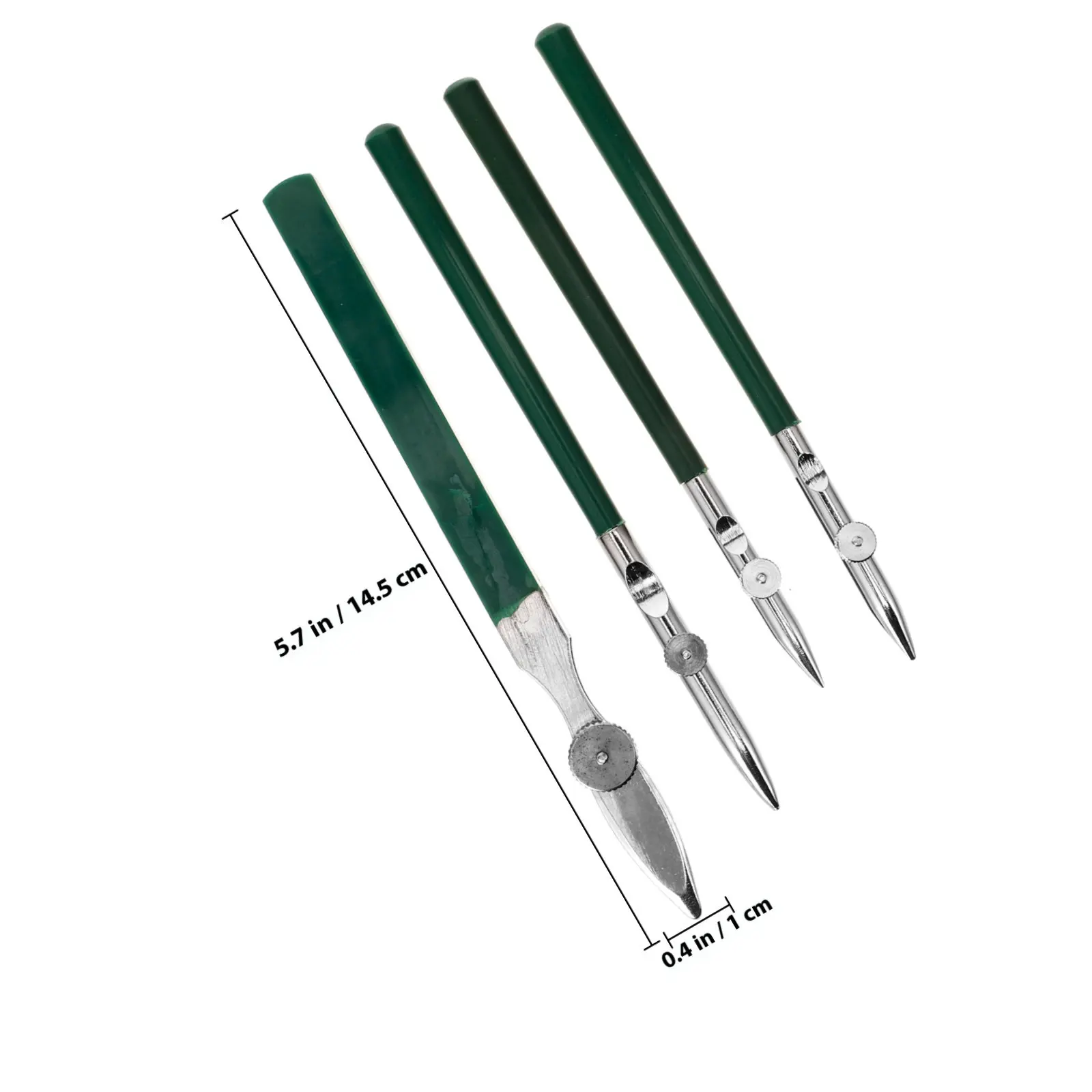 4Pcs 조정 가능한 룰링 펜 정확한 직선을 위한 아트 드로잉 펜 아티스트 페인팅 도구 룰링 펜 페인팅 도구