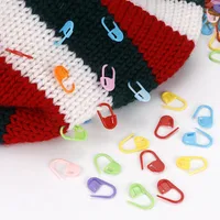 50/200/500pcs Knitting Crochet Tool, Locking Marking Buckle, Small Ring Pin, Sweater Counter, Plastic Counting Buckle 5