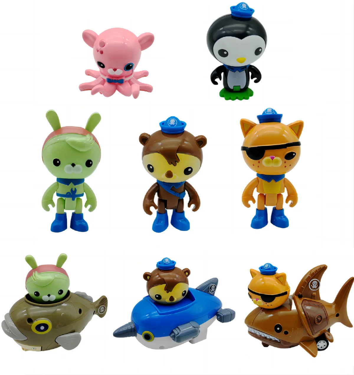 Octonauts-カワイイアクションフィギュア,アニメーションフィギュア