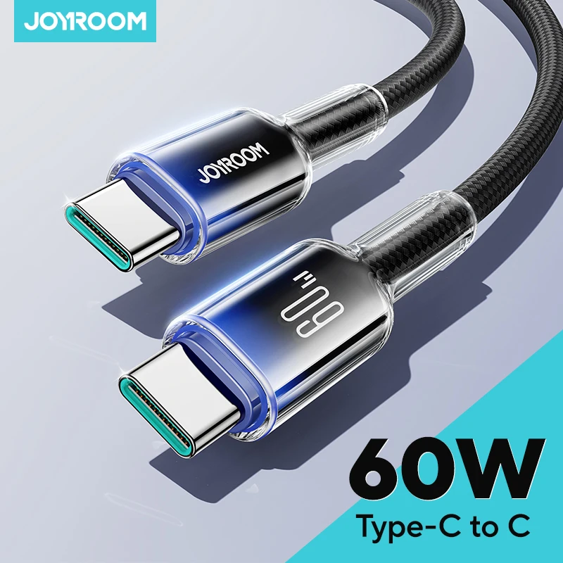 Joyroom PD 100W/60W Type C Fast Charge Data Cable For iPhone 16/15