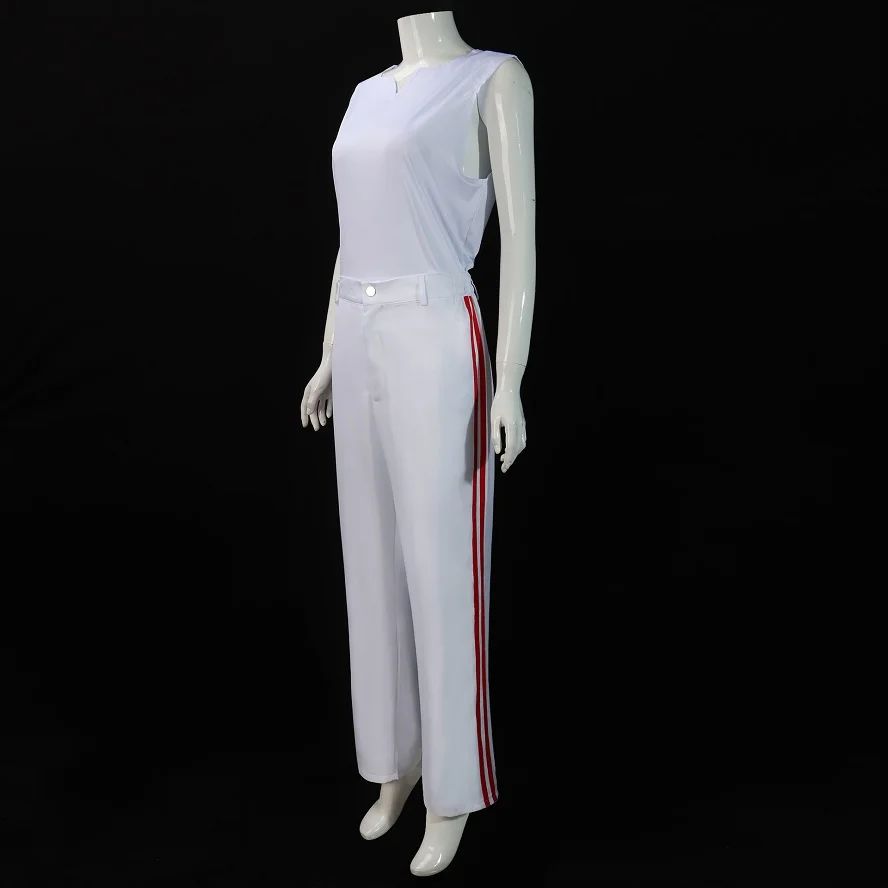女王リードボーカルフレディマーキュリーコスプレ衣装黄色の