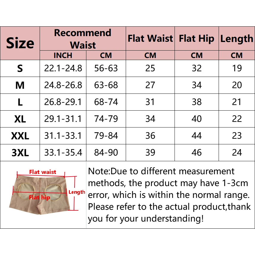 Women Butt Lifter Panties, Tummy Control Enhancer, Body Shaper Briefs, Booty Waist Trainer