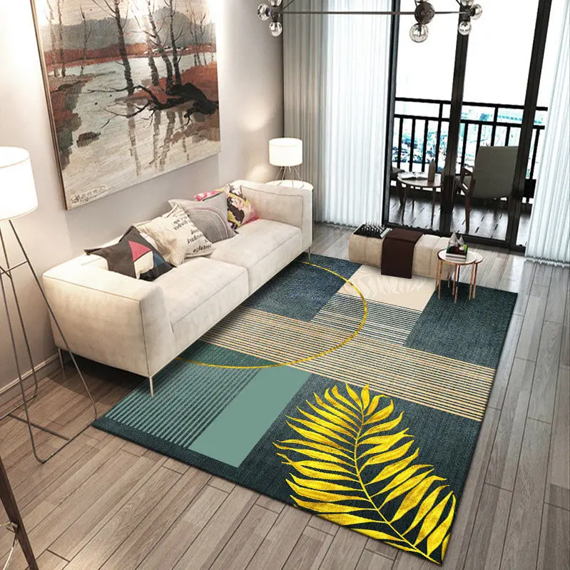 Nordic Carpet for Living Room Modern Home Bedroom Washable Large Carpets Non-slip Bath Mat Kids Bedside Rug Decoration |