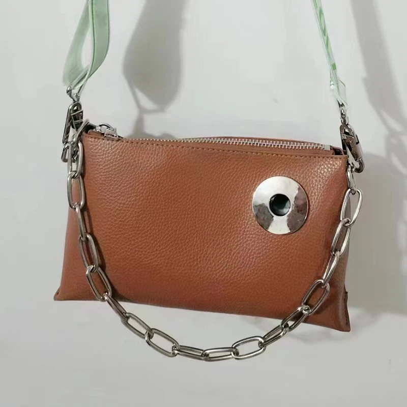 Women's Bag 2024 Trend PU Leather Handbag High Quality Brand Crossbody Bags Ladies Shoulder Bag Luxury Women's Fashion Purse