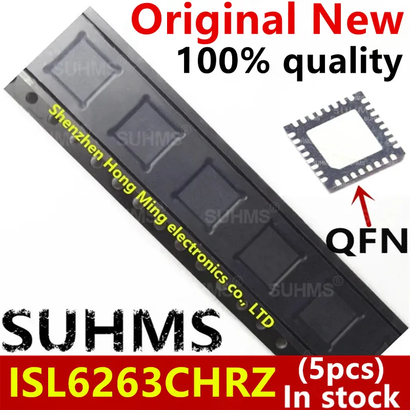 

Набор микросхем ISL6263CHRZ ISL6263C 100%, 5 шт.