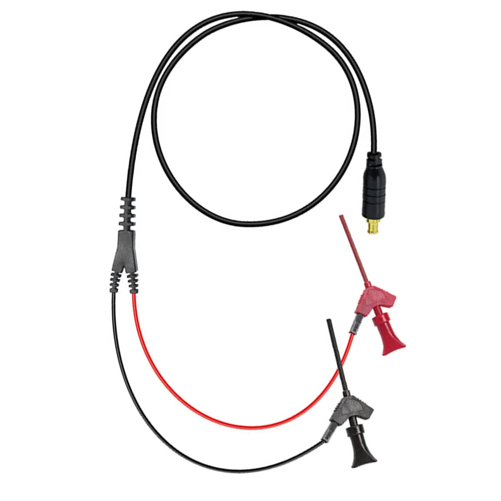 프로브 테스트 훅 오실로스코프 디버깅용 MCX 테스트 프로브 플러그인 MCX 커넥터 완전 차폐형 납땜 BNC 커넥터 검정색 빨간색