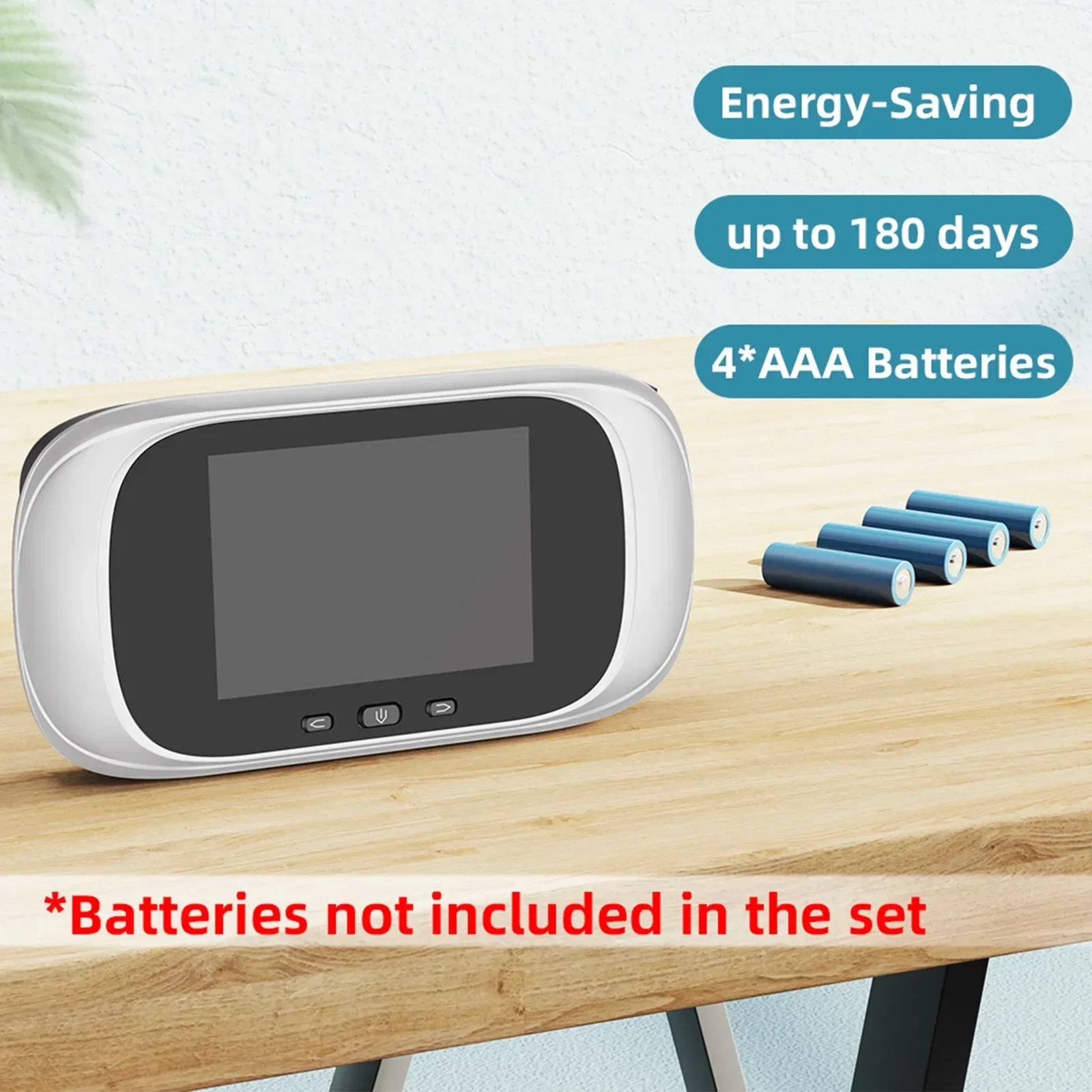 2.8 inch Door Ring Monitor LCD Digital Peephole Doorbell 90 Degree Door Eye Viewer Camera Night Vision Photo
