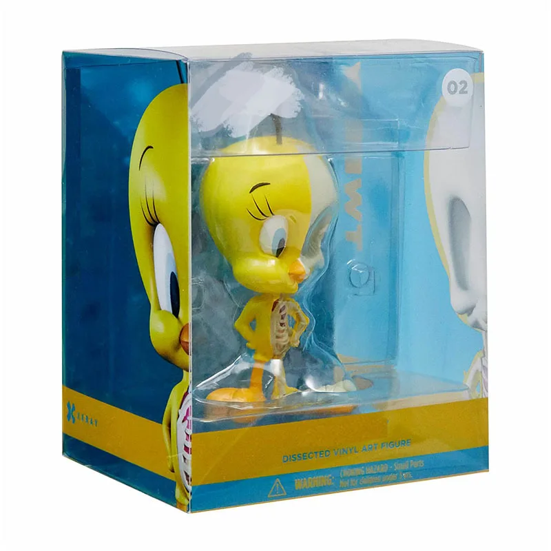 LOONEY TUNES XXRAY フィギュア　6個セット　TWEETY Jason Freeny 4D XXRAY Dissected Vinyl Art Figure - Looney