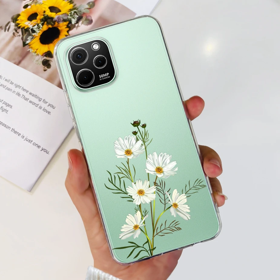 Stylish Painted Soft Silicone Phone Case - Huawei Nova Series