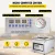 SucceBuy DZ-260C Chamber Vacuum Sealer Kitchen Food Packing Sealing Machine 110V Packaging for Food Saver Home Commercial Using 4