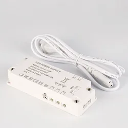 LED Driver with Cord AC 220V to DC 12V 24W 36W 60W 100W Light Transformer Power Supply JST Connector Dupont Port for Cabinet