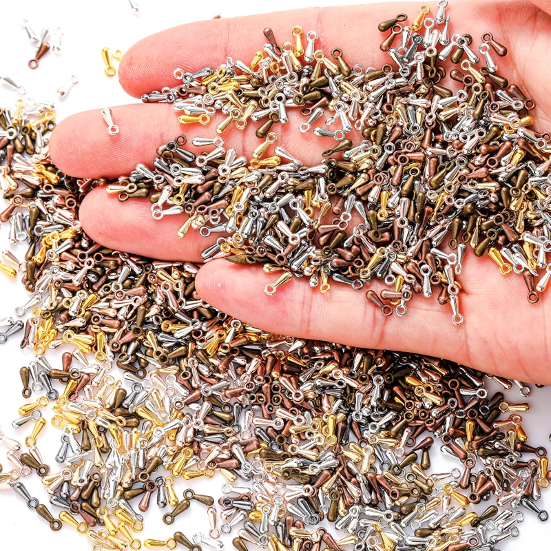 200 шт./упаковка, цепочки-капельки 3x7 мм