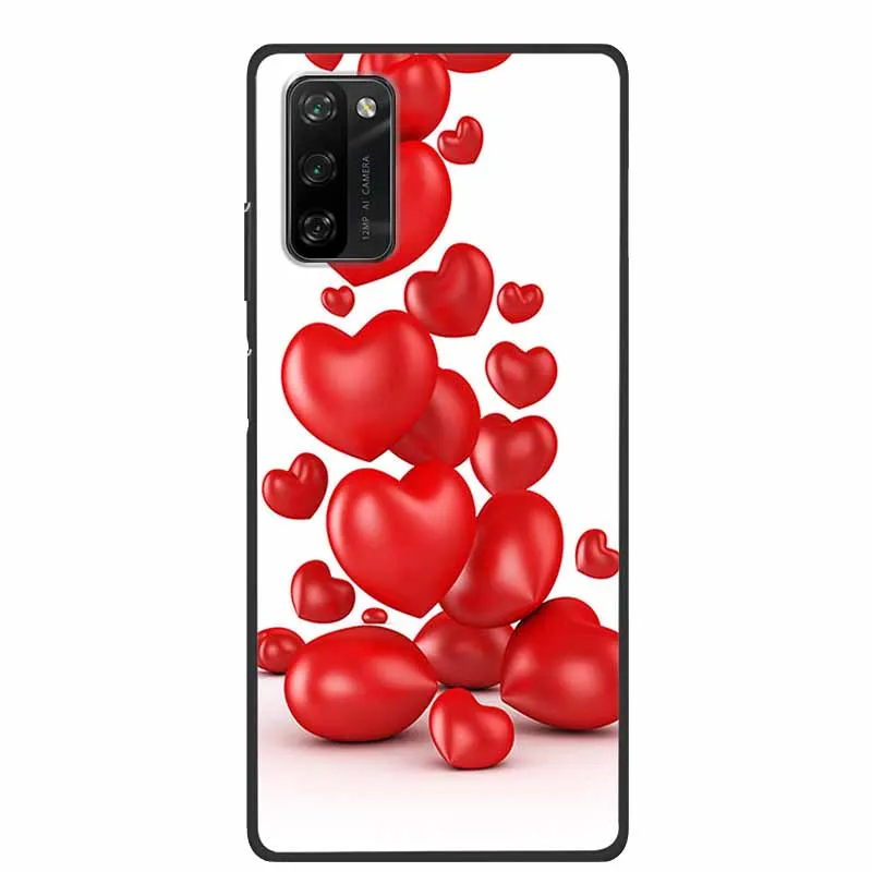 Stylish Black Silicone Phone Case - 6.67 Fashion Soft Back Cover