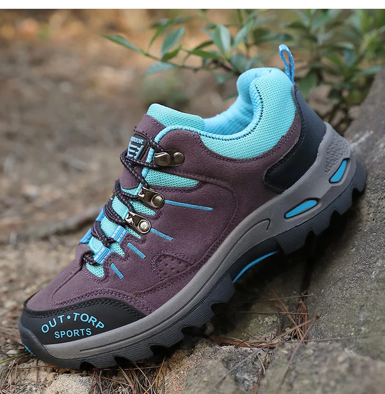 Professionelle Wildleder-Wanderschuhe für Damen, 2022, Outdoor-Trekkingschuhe, Berg-Turnschuhe, Tracking, Klettern, günstig – Detail 10