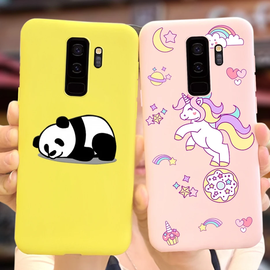 Cute Phone Cases Samsung Galaxy S9 Plus | Case Samsung Galaxy S9 Silicone Cute - Mobile Phone Cases Covers - Aliexpress