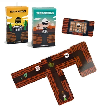 Bandido Bandida Gioco da tavolo 1-4 giocatori Strategia Puzzle Gioco di carte per bambini e adulti Gioco di strategia divertente per famiglie
