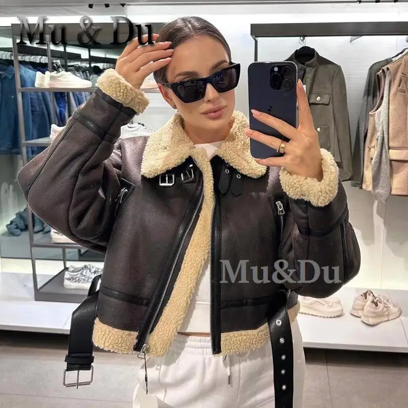 Зимняя женская мотоциклетная куртка