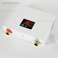 Chauffe-eau instantané 110V/220V, 3000W, chauffage électrique mural pour salle de bains, douche d'eau chaude et chauffage de cuisine domestique 6