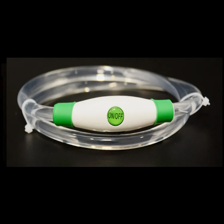 Rechargeable LED Dog Collar with Night Safety Flashing Glow