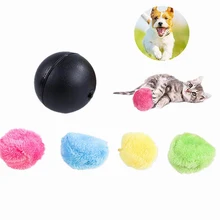 Toy Automatic Roller Ball Dog Cat Automatic Roller Ball Colorful Cover Robot Cleaner for Cleaning Home and Pet Interactive Toys