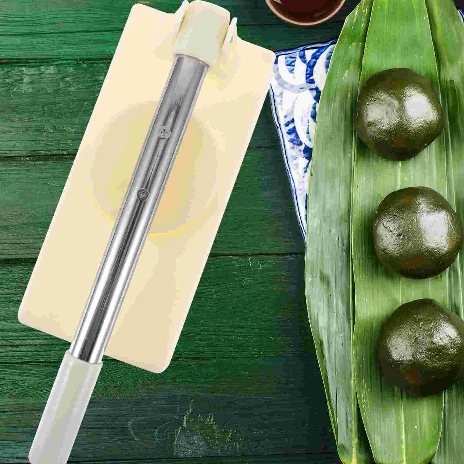 Stainless Steel Abs Dumpling Wrapper Press Kitchen Gadget Pastry Maker Baking Supplies Home Accessories Dough Presser Tool