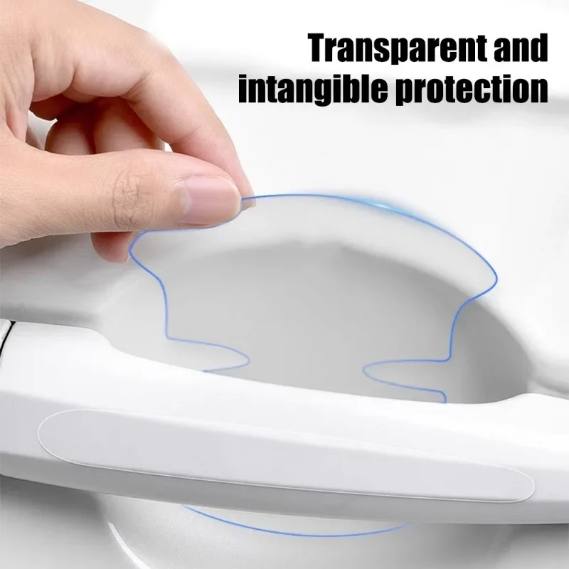 Invisible Car Door Bowl Handle Protective Sticker Anti-collision Scratch-resistant Protection Clear Strip Stickers Car Decals car stickers,car door stickers,car reflective stickers,car reflective tape sticker,carbon fiber car stickers