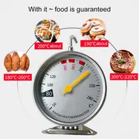 Oven Thermometers Temperature Meter Stainless Steel Oven Cooker Temperature Gauge For Household Food Baking Kitchen Accessories 1