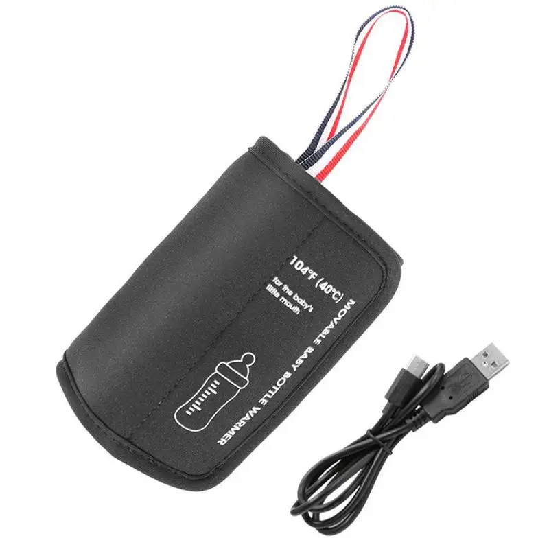

Подогреватель для бутылок автомобильный с USB-зарядкой, легкий портативный подогреватель для бутылок с молоком, подходит для путешествий