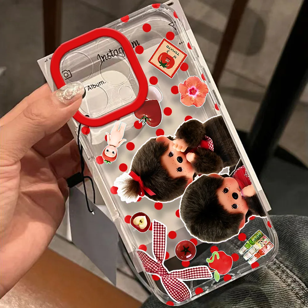 รูปสินค้า เคส iPhone ลาย Monchhichi น่ารัก