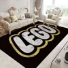 BANDAI Lego Logo Floor Mat Cheaper Anti-slip Modern Living Room Balcony Printed Bedside Mats 3