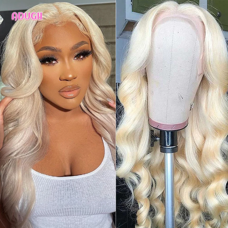 

613 Honey Blonde Body Wave Transparent Lace Frontal Human Hair Wig For Women Natural Wavy Lace Front Brazilian Remy Hair Closure