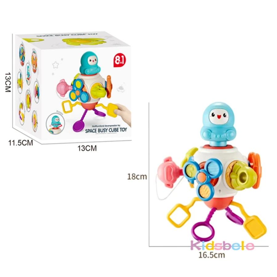 Sensory learning toy for toddler play