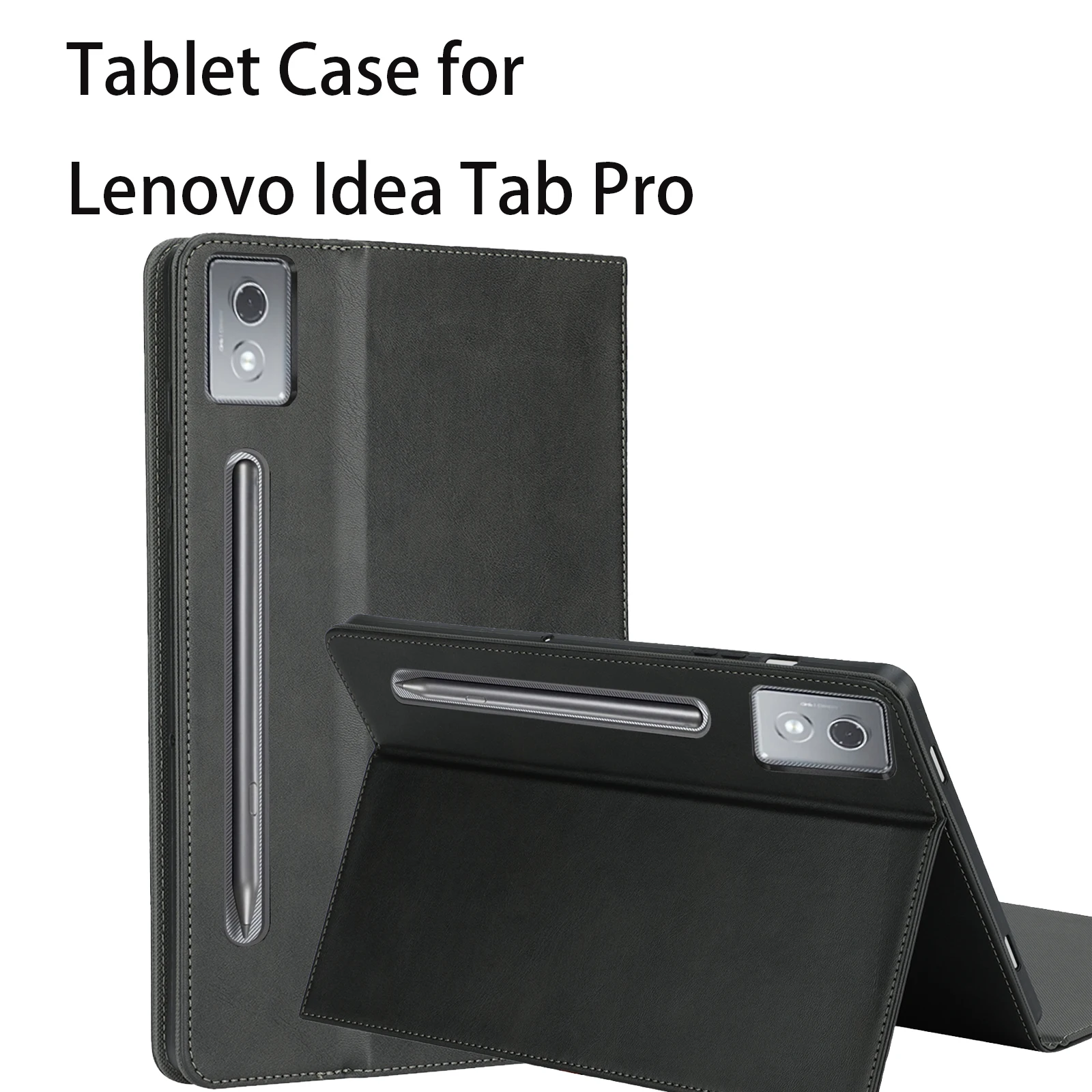 Premium Shockproof Tablet Case with Kickstand and PU Leather Exterior