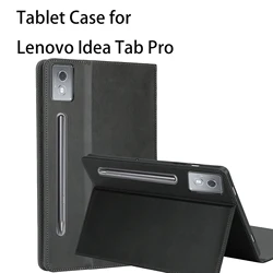 Premium Shockproof Tablet Case with Kickstand and PU Leather Exterior (Black)