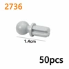 MOC Bolt Pin with Friction Peg Cross Axle Technical Building Blocks DIY Connector Bricks Compatible 2780 3673 77765 32556  32054 5