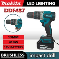 Makita DDF487 Brushless lithium electric driver electromechanical drill screwdriver 13mm 1