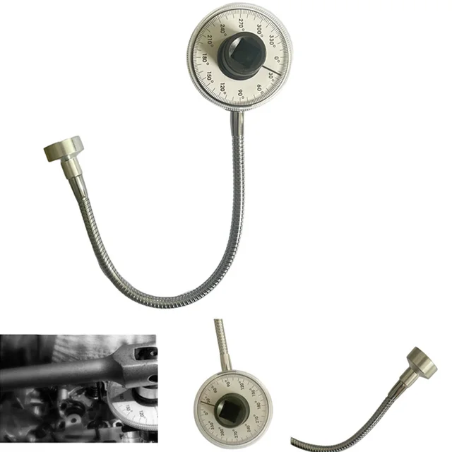 Torque Angle Meter Torque Angle Gauge With 360 Degrees Adjustable Angle 10/ 30 Intervals Professional Auto Mechanics Gauge Tools 5