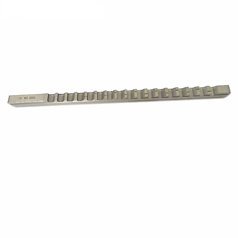 1/2 D Push-Type Keyway Broach Inch Sized HSS Cutting Tool for CNC Machine knife