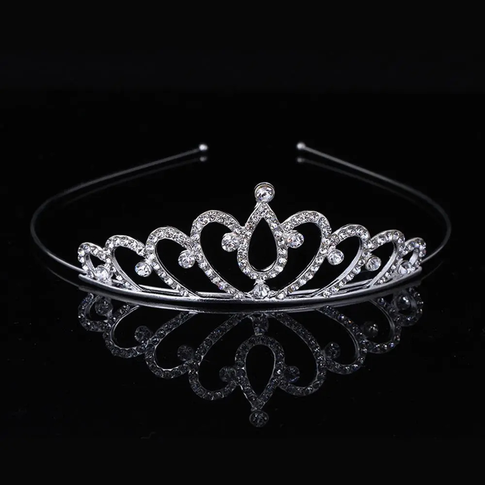 Elegant Rhinestone Crown Headband