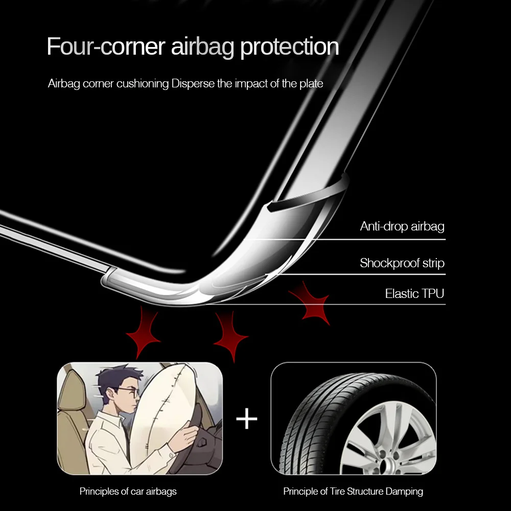 Transparent Silicone Tablet Cover For Xiaomi Redmi Pad SE 11 inch Case Shockproof Soft Fundas RedmiPadSE RedmiPad S E PadSE 2023 5